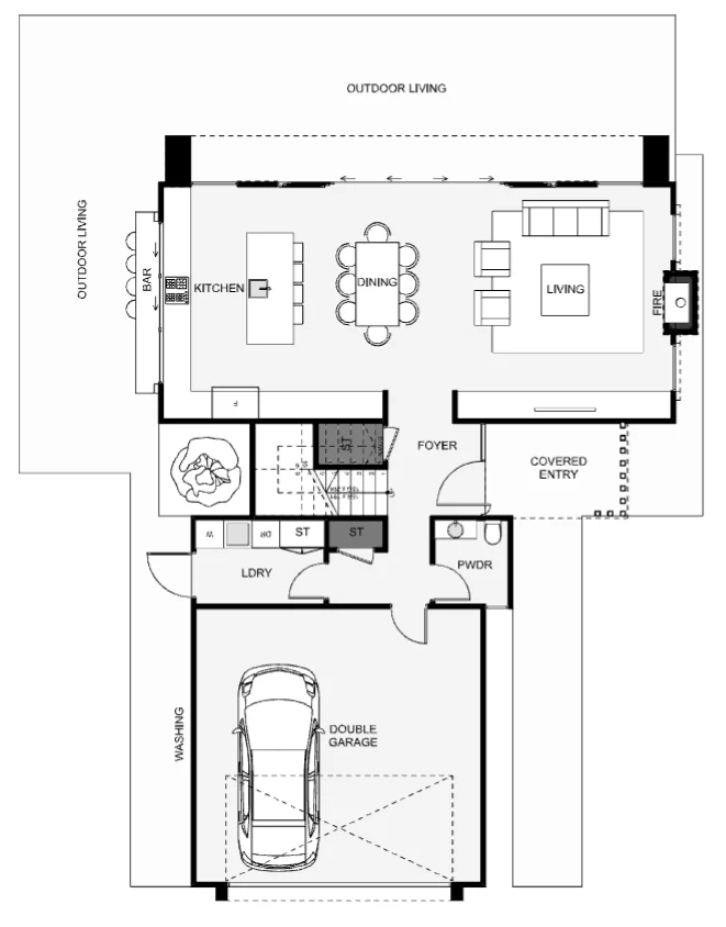 Braemar floor plan — drawing 1