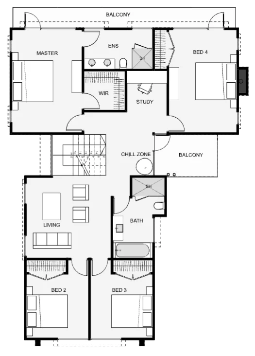 Braemar floor plan — drawing 2