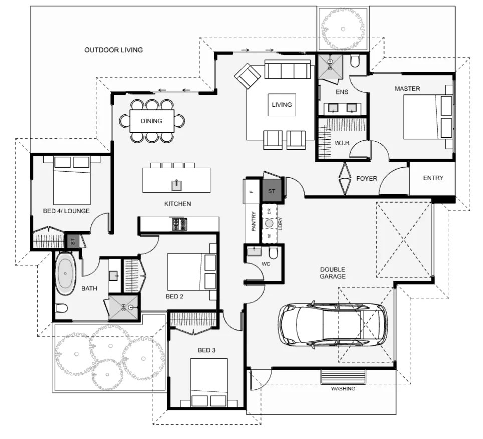 Hokonui floor plan