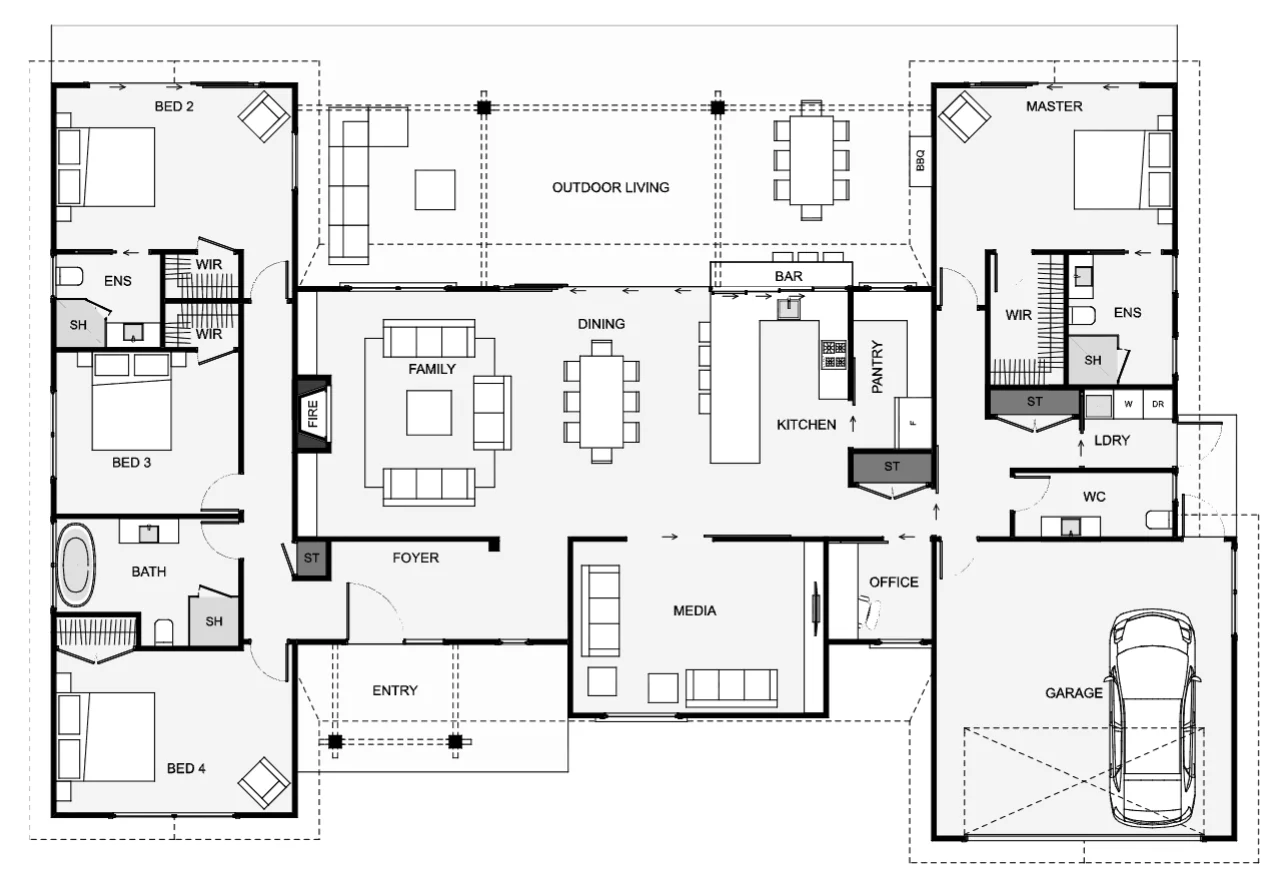 Oakleigh floor plan
