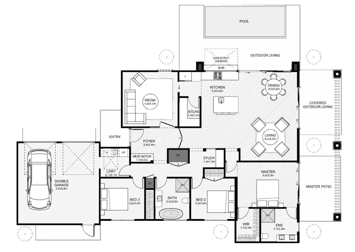 Opal floor plan