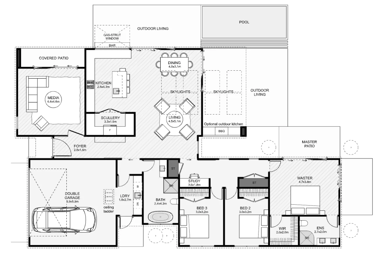 Pearl floor plan