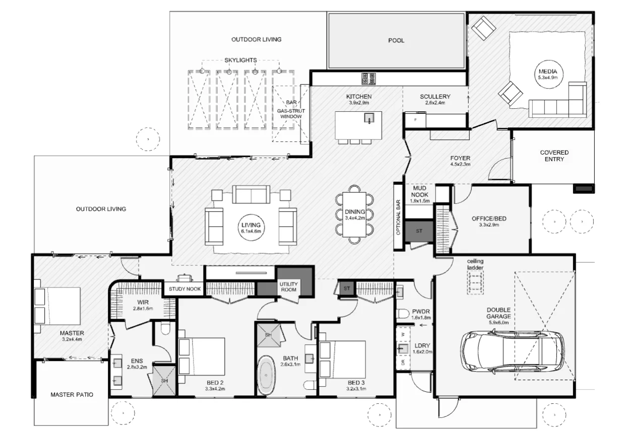 Sapphire floor plan
