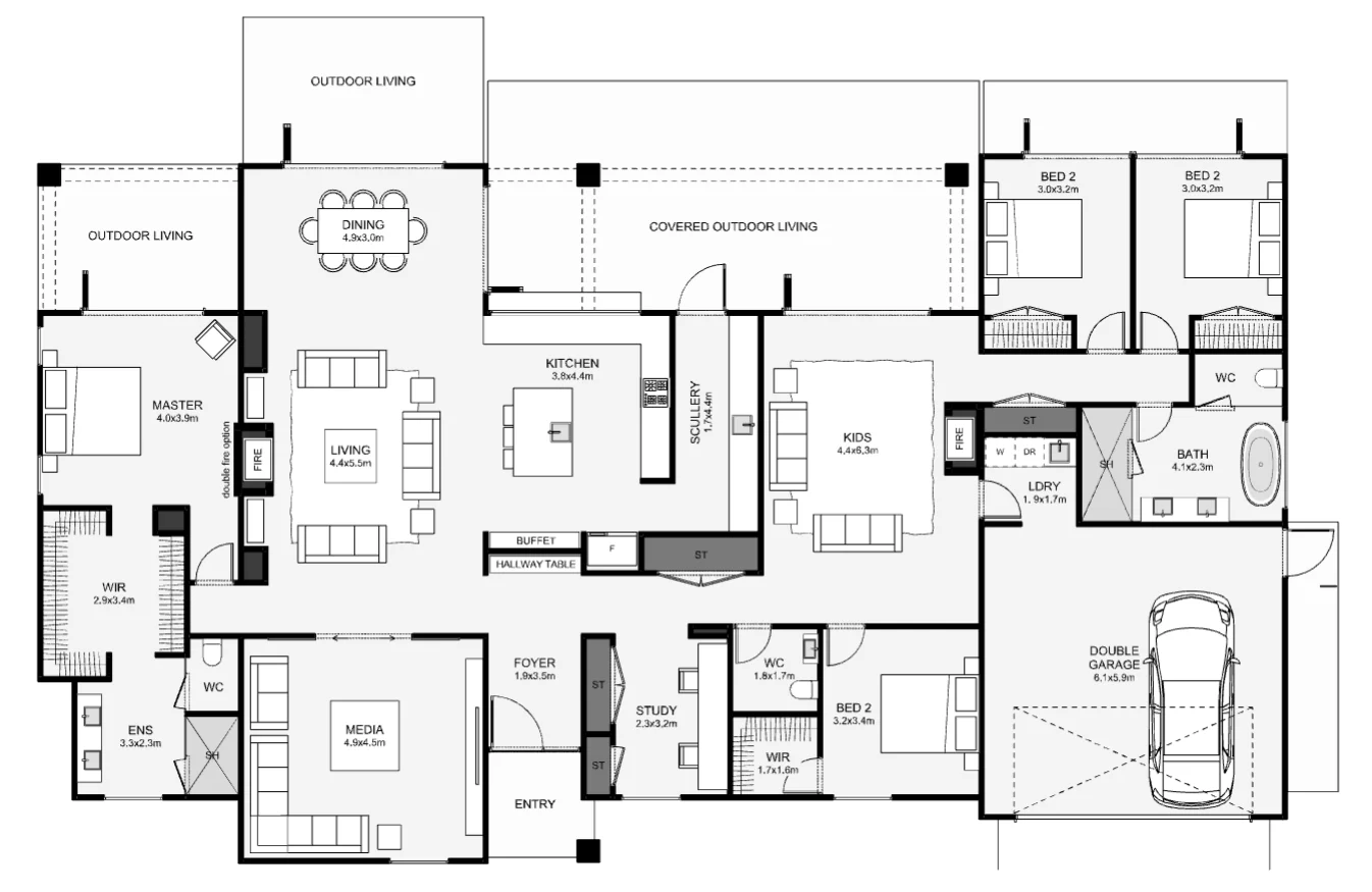 Solace floor plan