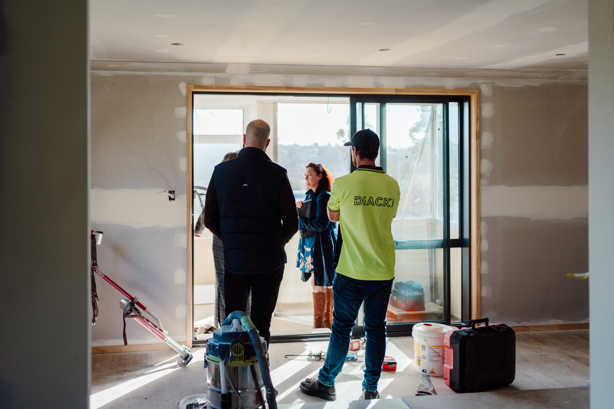 Quality materials in a Diack Homes build