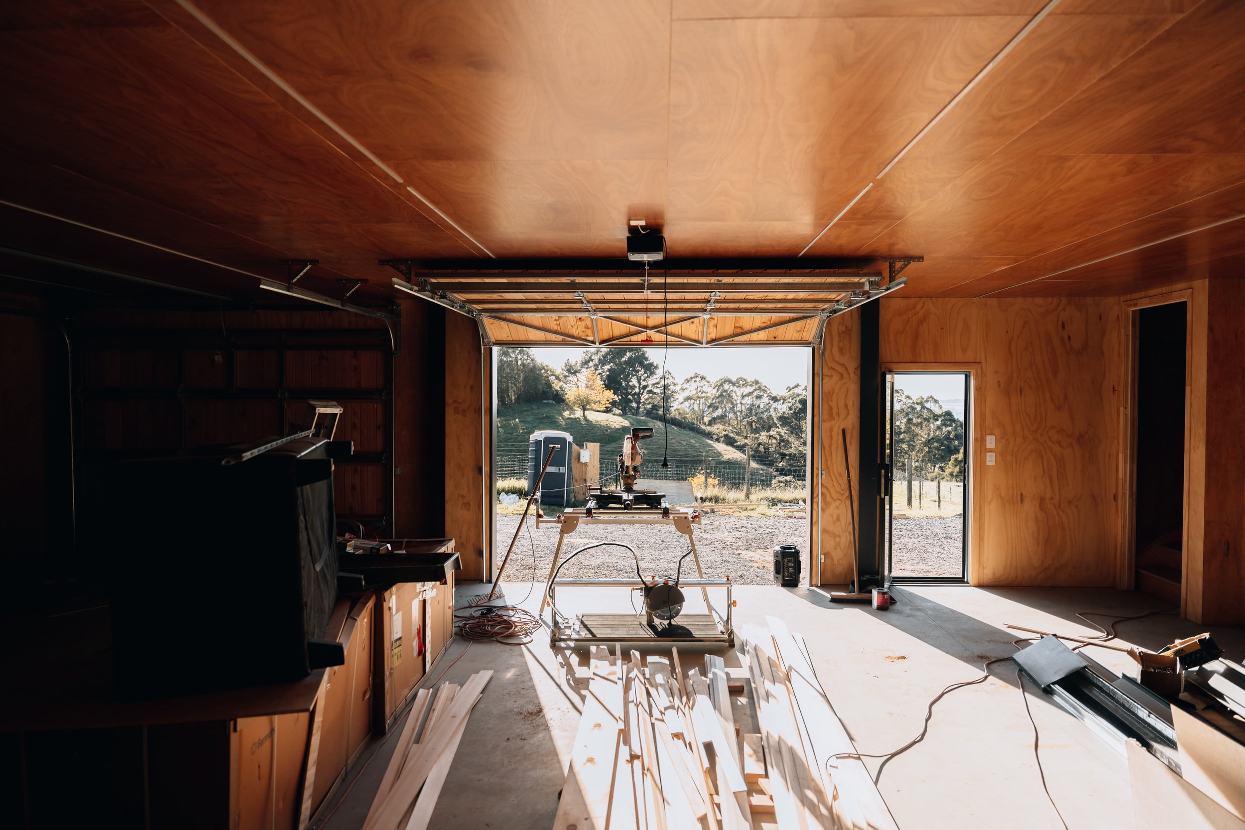 Under construction interior